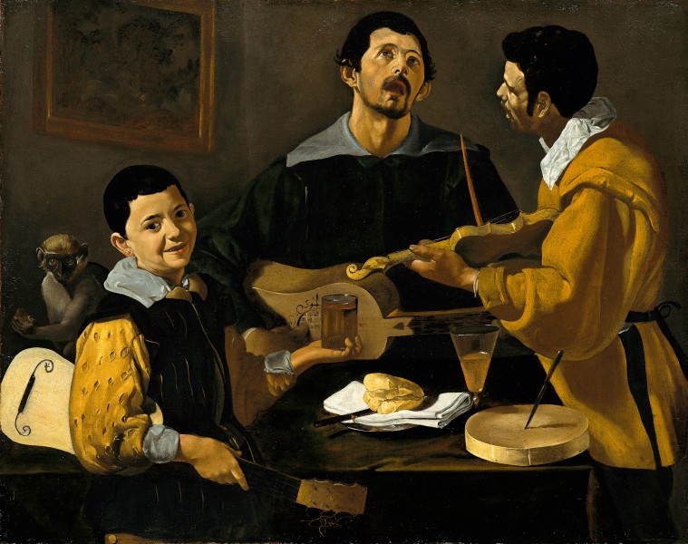 Diego Velázquez - The Three Musicians - Google Art Project
