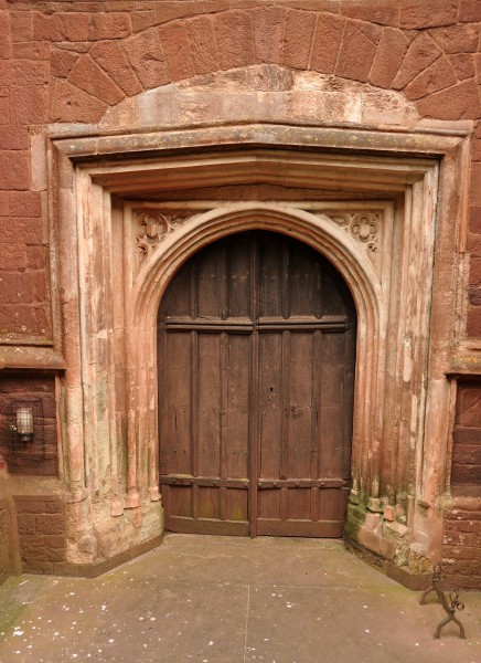 Door in St Mary's, Totnes
