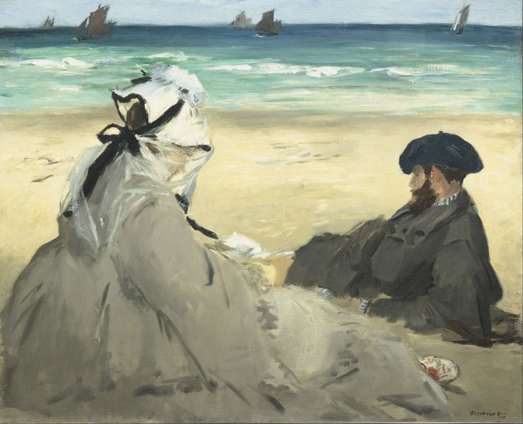 Edouard Manet - On the Beach - Google Art Project