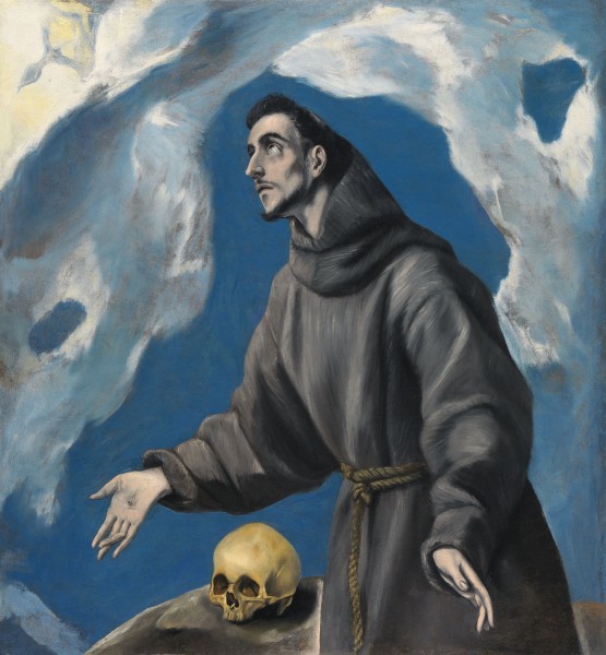 El Greco - St. Francis (National Gallery of Ireland)
