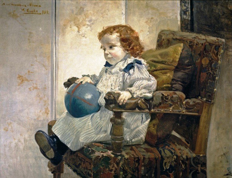 El niño Jaime García Banús, de Joaquín Sorolla (Museo del Prado)