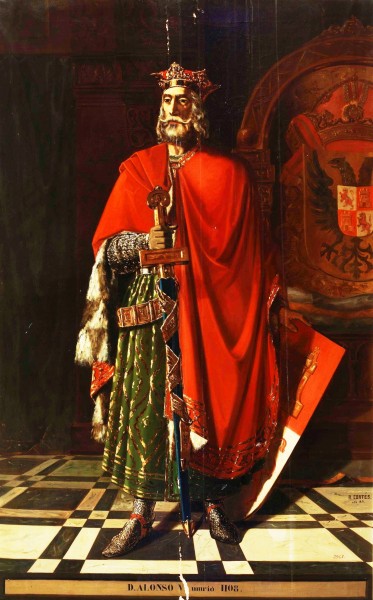 El rey Alfonso VI de León (Museo del Prado)