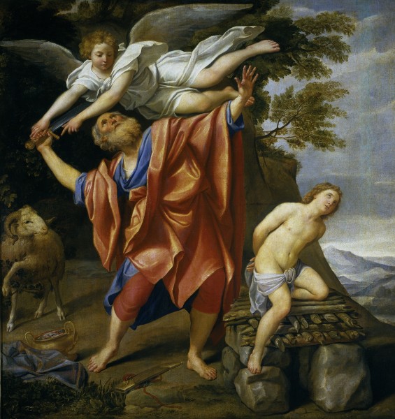 El sacrificio de Isaac (Domenichino)