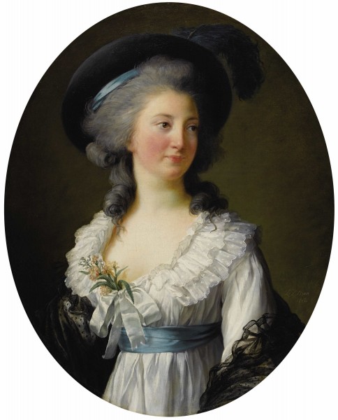 Elisabeth Louise Vigée-LeBrun - Portrait de Madame de Moreton, La Comtesse de Moreton de Chabrillan