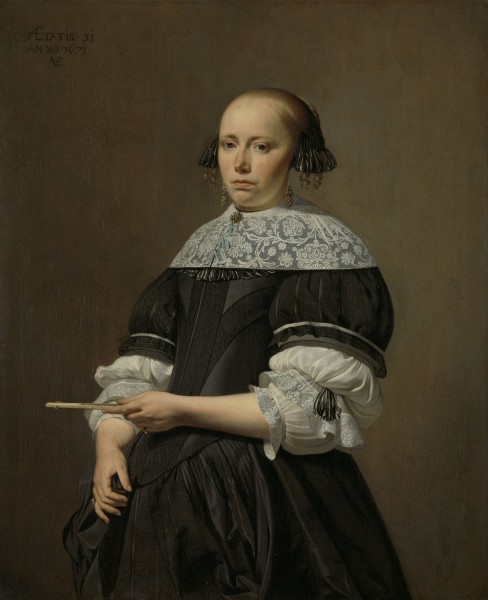 Elisabeth van Kessel (1640-1717). Echtgenote van Willem Jacobsz Baert Rijksmuseum SK-A-1340
