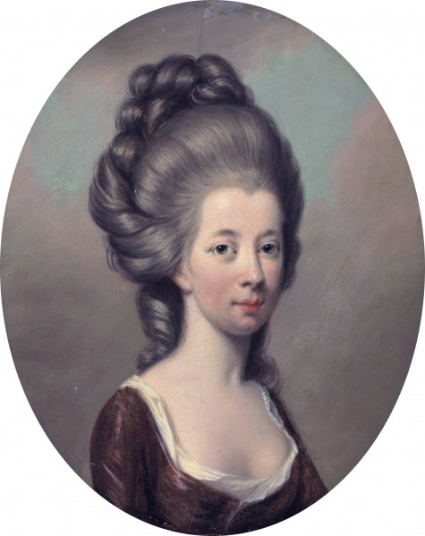 Emilia Olivia St George, the Duchess of Leinster by Hugh Douglas Hamilton (circa 1740-1808)