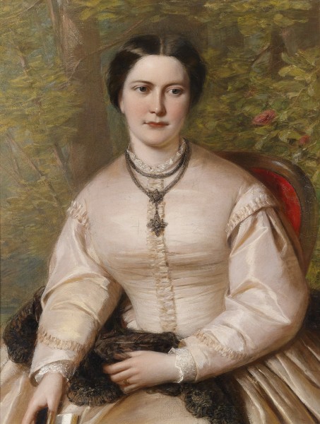 English 19th century Portrait of a lady