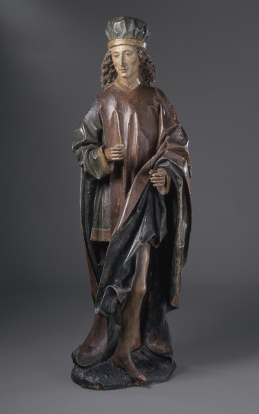 Erasmus Grasser (circle of) - Male Saint (Cosmas or Damian?)
