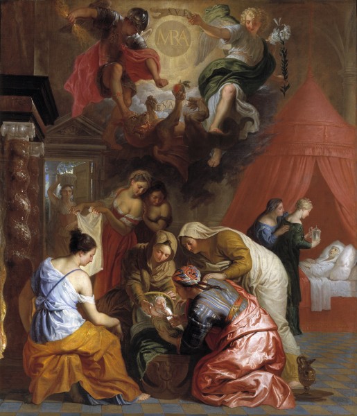 Erasmus Quellinus (II) - El Nacimiento de la Virgen, 1650-1660