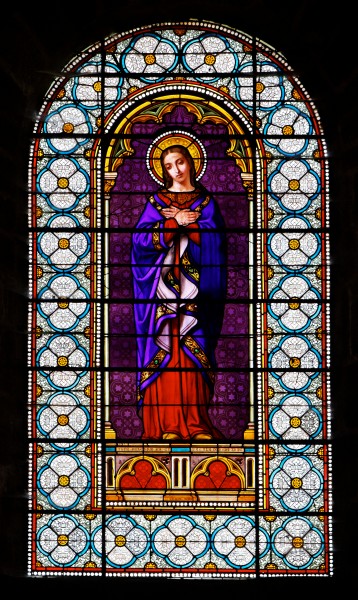 Ernée - Notre Dame de Charne - Vitraux - PA00109503 - 002