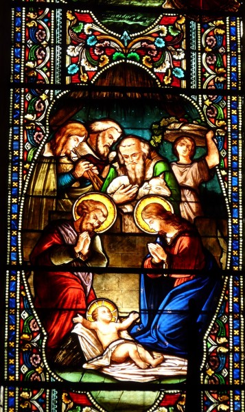 Excideuil église vitrail (9)
