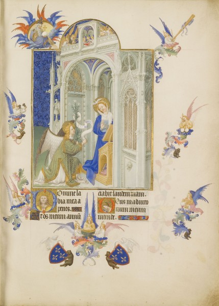 Folio 26r - The Annunciation