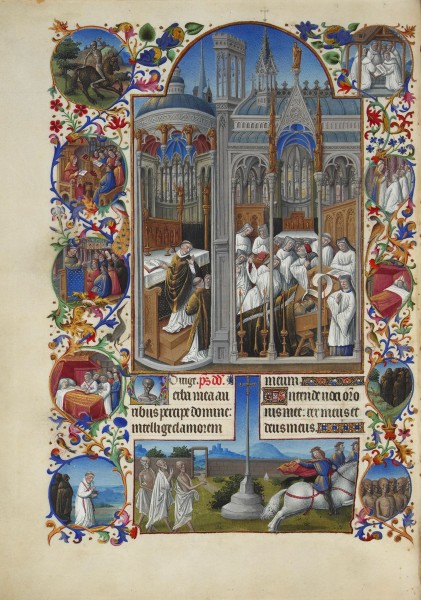 Folio 86v - The Funeral of Raymond Diocrès