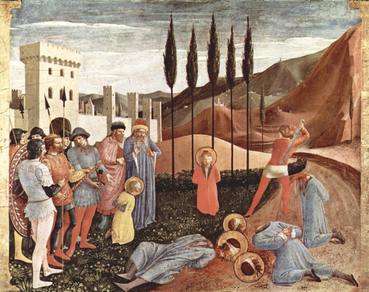 Le martyre des saints Cosme et Damien | Fra Angelico