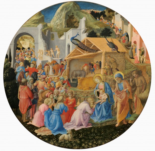 Fra Filippo Lippi - Adoration of the Magi - WGA13216