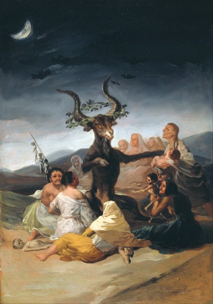 Francisco de Goya y Lucientes - Witches Sabbath - Google Art Project