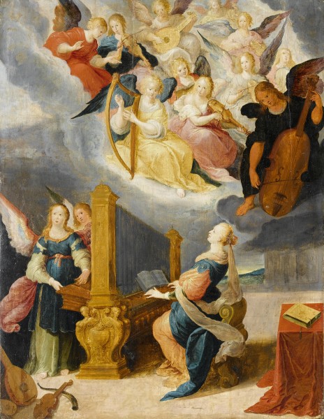 Frans Francken II (workshop) Saint Cecilia