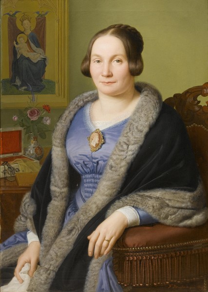 Franz Ittenbach Portrait Soist Margarete 1849