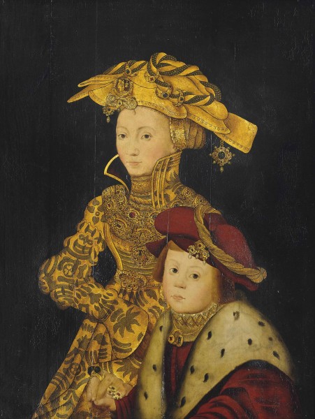 Franz Wolfgang Rohrich - Bildnis einer Dame mit einem ihrer Söhne