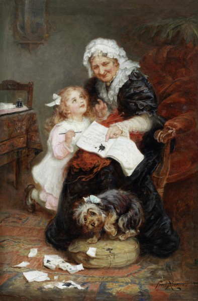 Frederick Morgan - The penitent puppy