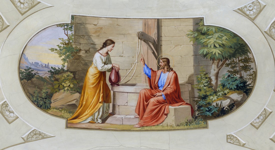 Fresko des Josef Arnold Pfarrkirche Lajen