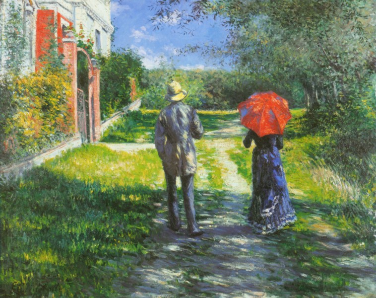 G. Caillebotte - Chemin montant
