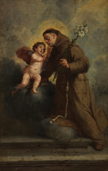 Gaspar de Crayer - St Anthony of Padua with the Child Jesus