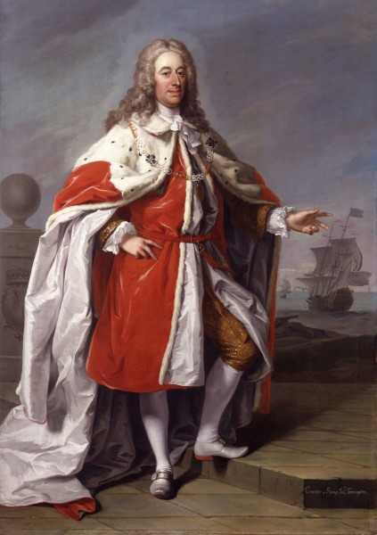 George Byng, 1st Viscount Torrington by Jeremiah Davison