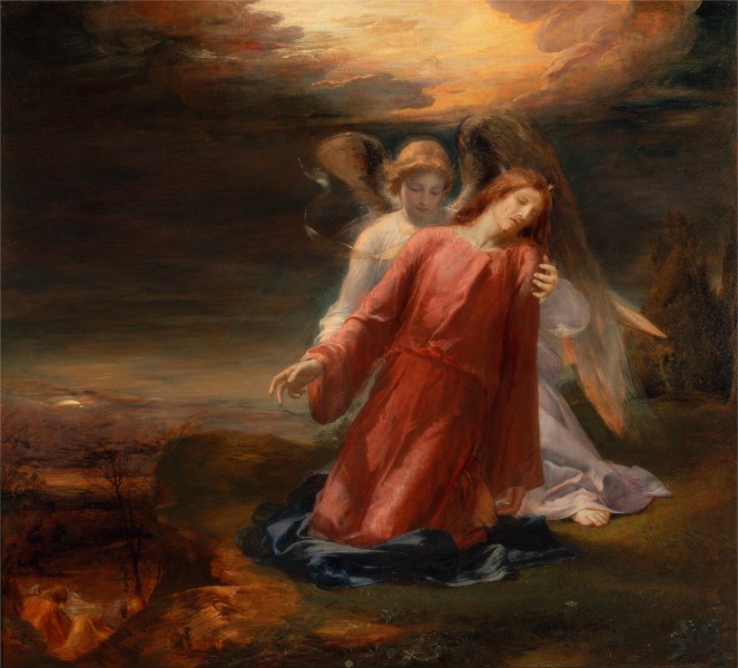 George Richmond - The Agony in the Garden - Google Art Project