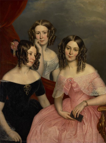 George Theodore Berthon - The Three Robinson Sisters - Google Art Project
