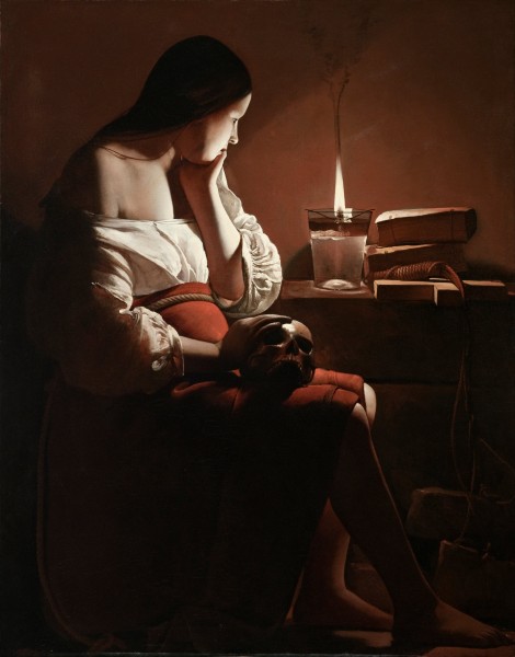 Georges de La Tour - The Magdalen with the Smoking Flame - Google Art Project