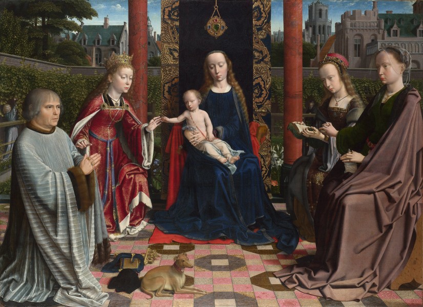 Gerard David - The Virgin and Child with Saints and Donor - Google Art Project