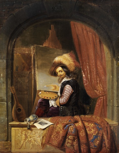 Gijsbertus Arnoldus Gretser (attr) Maler an der Stafflei