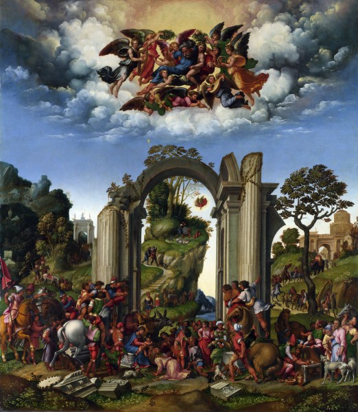 Girolamo da Treviso Adoration of the kings
