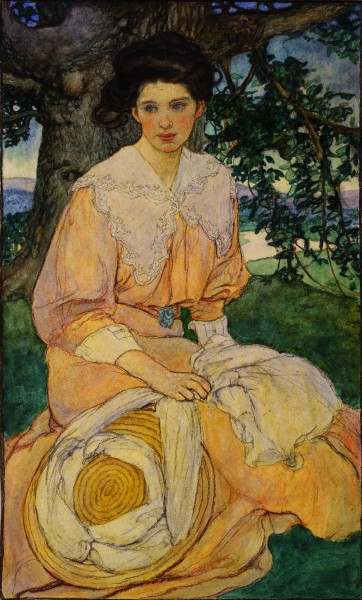 Giséle, by Elizabeth Shippen Green, 1908