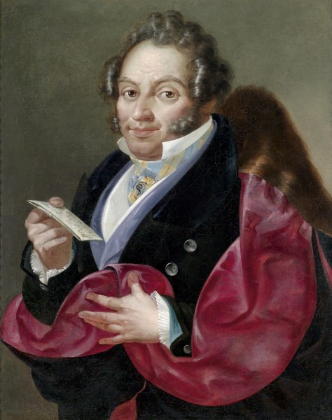 Giuseppe Bernadino Bison Portrait eines Herren
