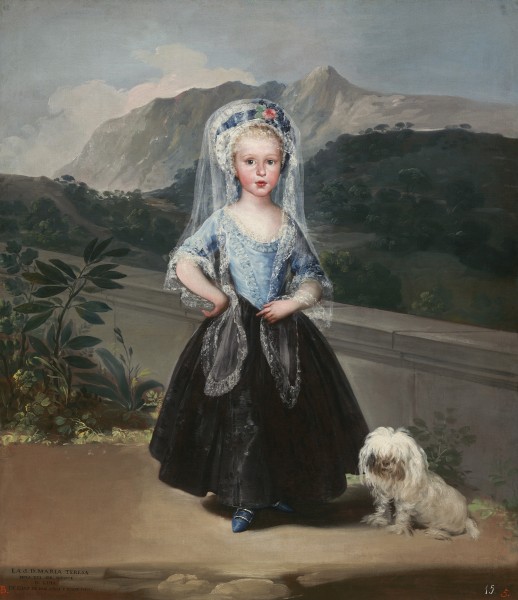 Goya - María Teresa de Borbón y Vallabriga, later Condesa de Chinchón
