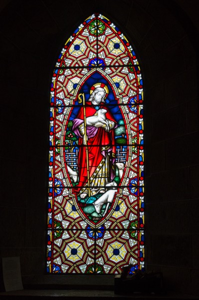 Grouville Church stained glass window 10