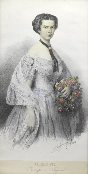 Hanfstaengl Kaiserin Elisabeth als Braut 1853