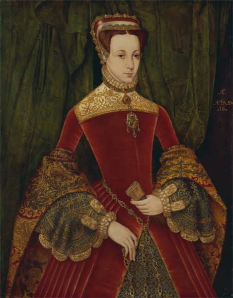Hans Eworth - Portrait of a woman, aged sixteen, previously identified as Mary Fitzalan, Duchess of Norfolk, 1565 - Google Art Project
