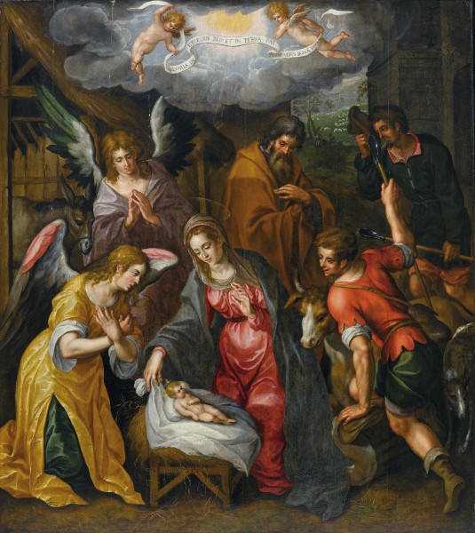 Hendrik de Clerck Geburt Christi