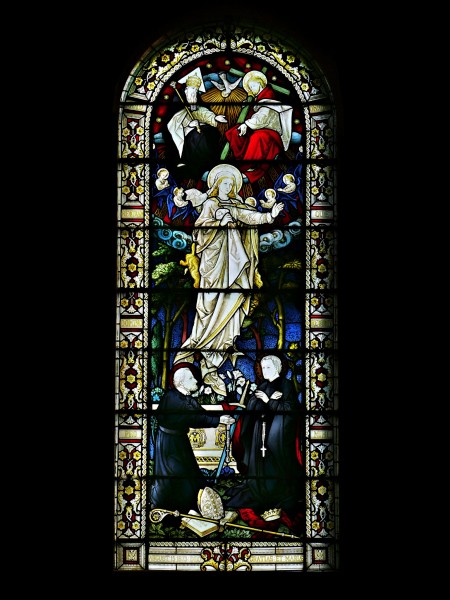 Holy Trinity stained glass window, Chipping Norton