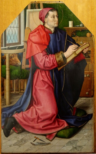 Hugo van der Goes - São Lucas retratando a Virgem