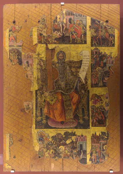 Γεώργιος Καστροφύλακας - Άγιος Χαράλαμπος και σκηνές από τον βίο του 7715