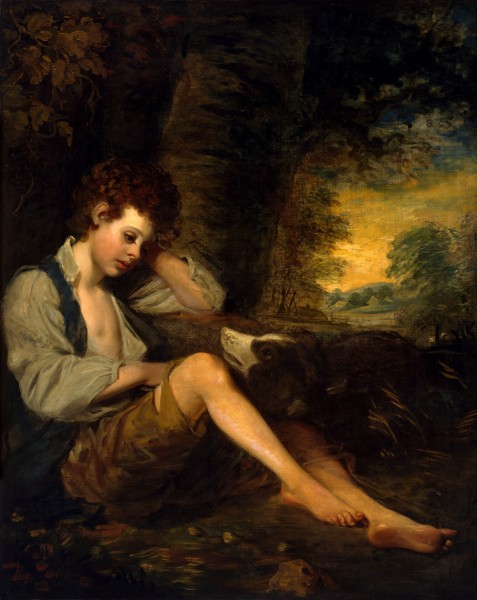 In the manner of John Opie - A Shepherd Boy - 94.883 - Museum of Fine Arts