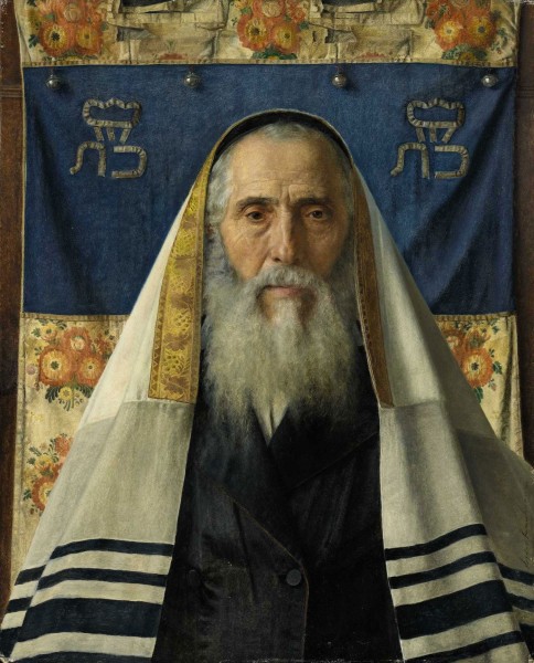 Isidor Kaufmann Rabbi with prayer shawl