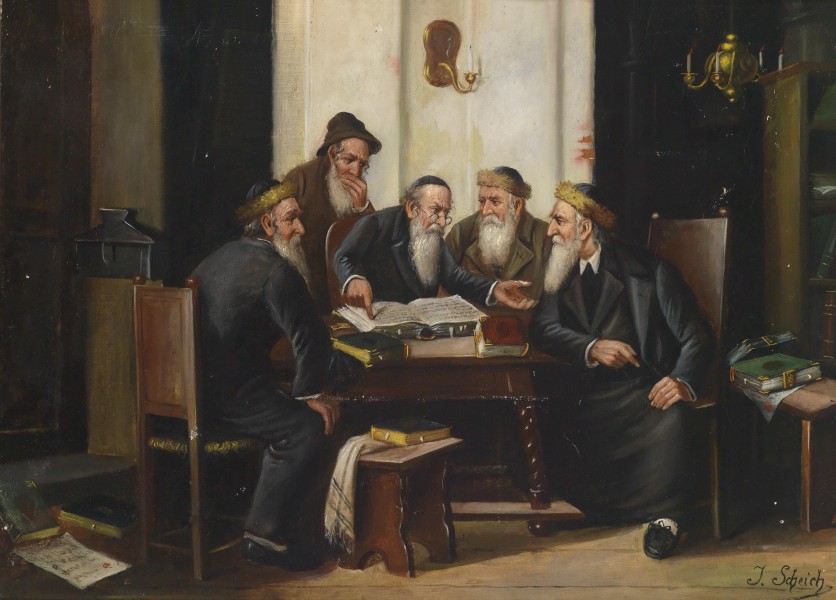 J Scheich Die Talmud-Stunde