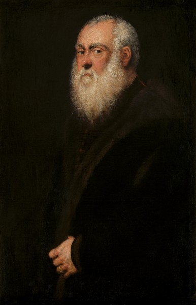 Jacopo Robusti,called Tintoretto - Man with a White Beard - Google Art Project
