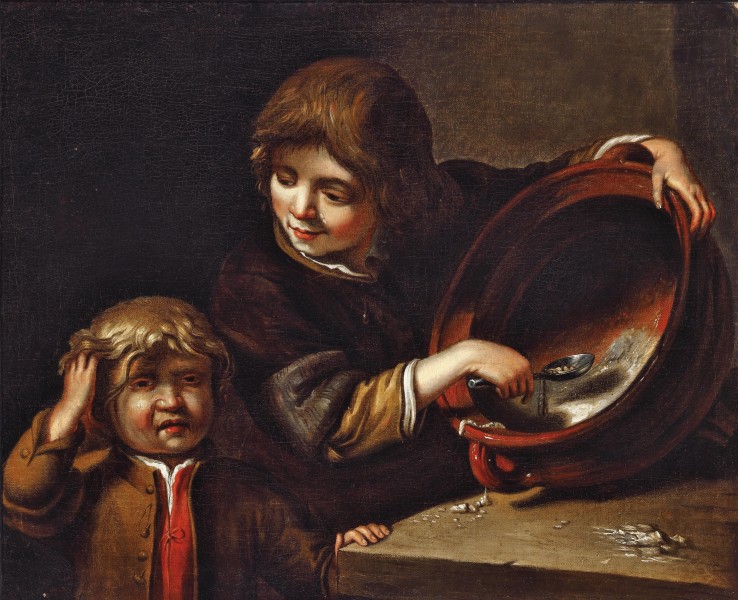 Jan Miense Molenaer (follower) Children eating