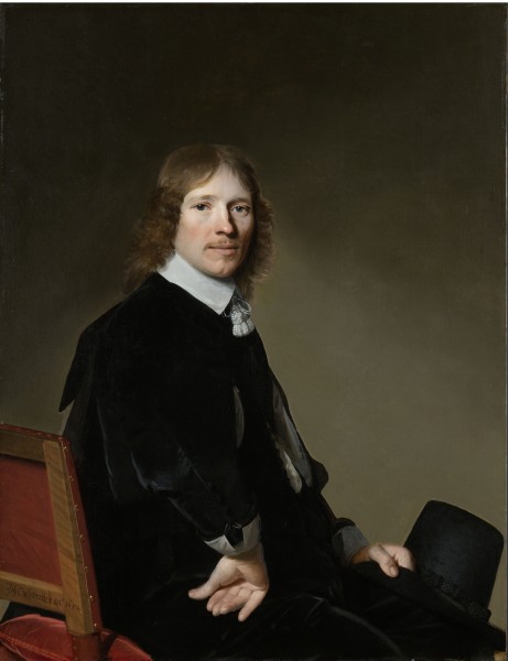 Jan Verspronck - Portret van Eduard Wallis (1621-1684), 1652